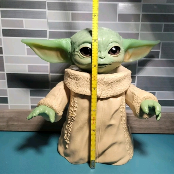 Star Wars The Mandalorian Baby Yoda posable action - Picture 9 of 11